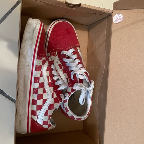 red checker Vans - Picture 4 of 4